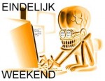voor tenminste de helft van de nederlanders is het al weekend